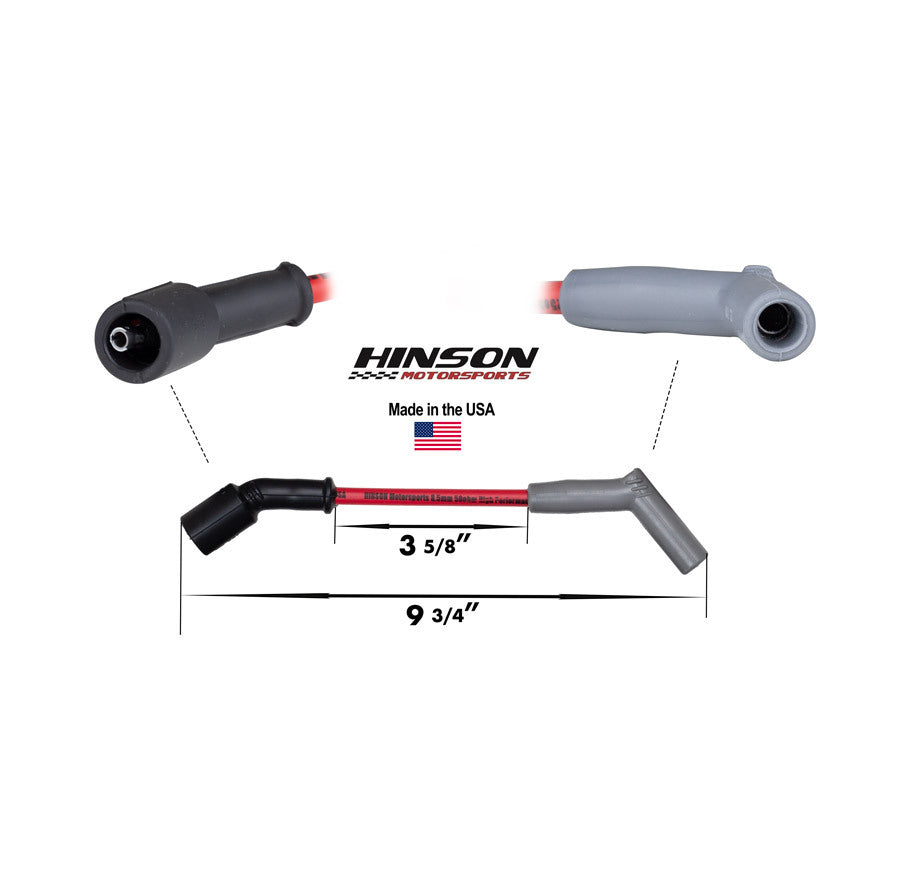 LSx Car Performance Spark Plug Wire Set with 45* Boot LS1 LS2 LS3 LS6 LS7 LSA