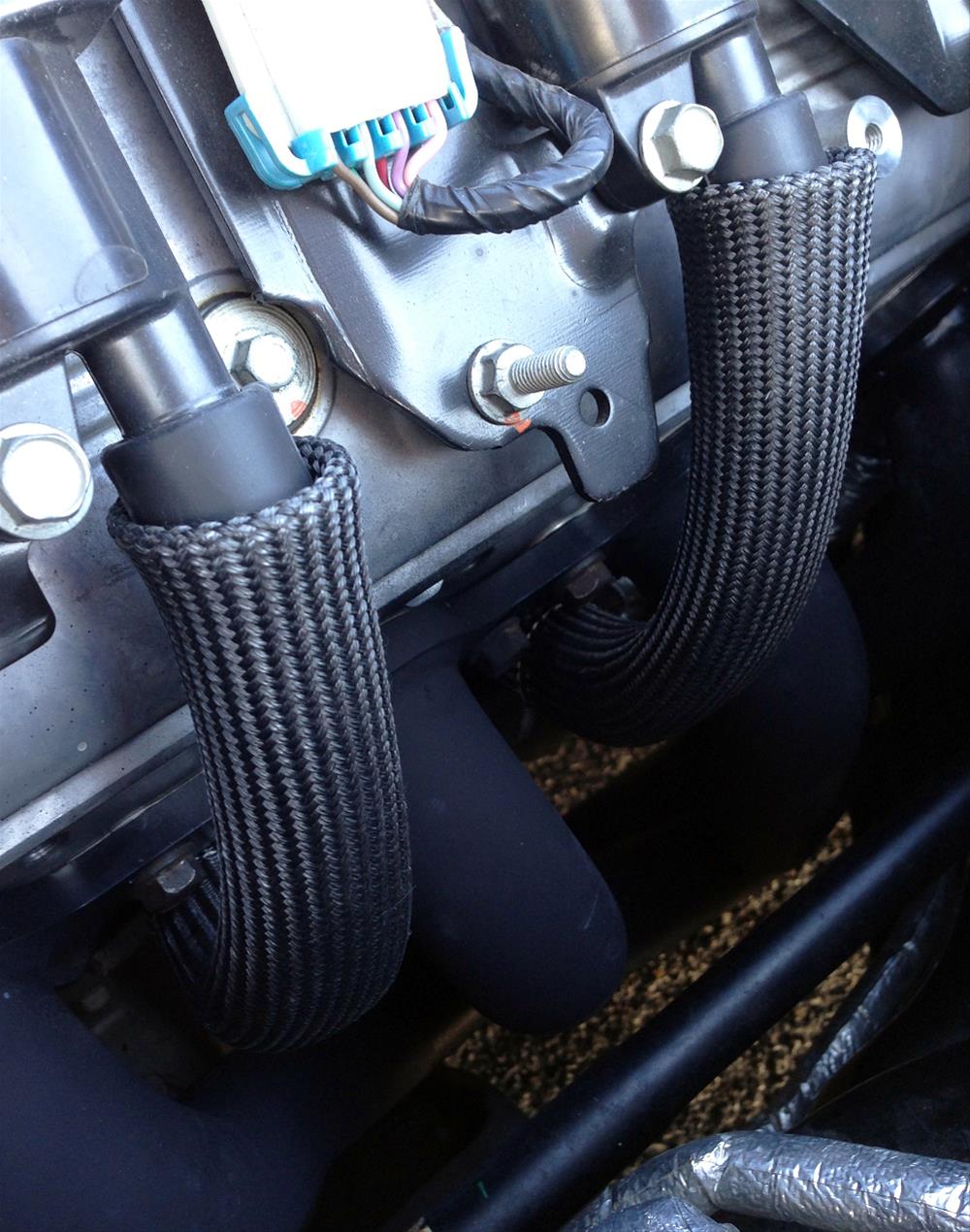 LSx Spark Plug Heat Boots Heat Protection Black V8 LS1 LS2 LS3 LS6 LS7...