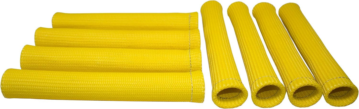 LSx Performance Spark Plug Wire & Heat Boot Combo (Red Wires & Yellow Boots)