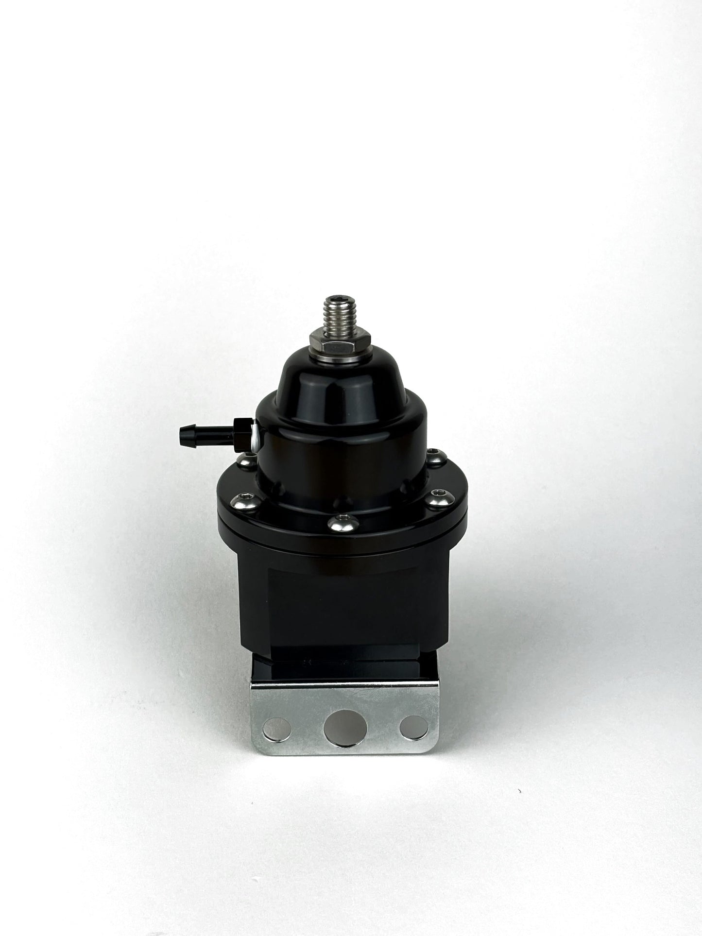 Fuel Pressure Regulator 6AN Adjustable E85 Gas & Diesel Black Billet Aluminum (view 6)