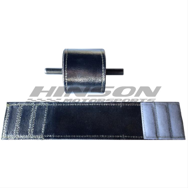 Hinson Motorsports Engine Mount Heat Shields (Pair) - 7010