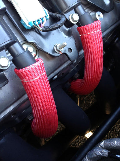 LSx Performance Spark Plug Wire & Heat Boot Combo (Red Wires & Red Boots)
