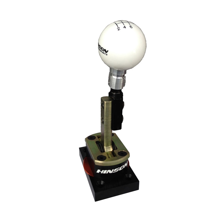 C6 Corvette short-throw shifter with white 6-speed logo shift ball – Hinson Motorsports