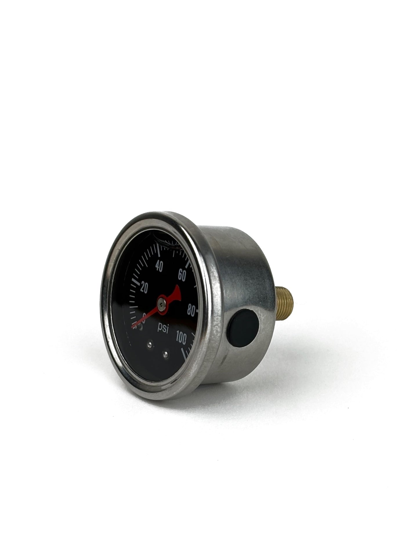 Fuel Pressure Gauge 0-100 PSI Black Face 1/8 NPT (view 2)