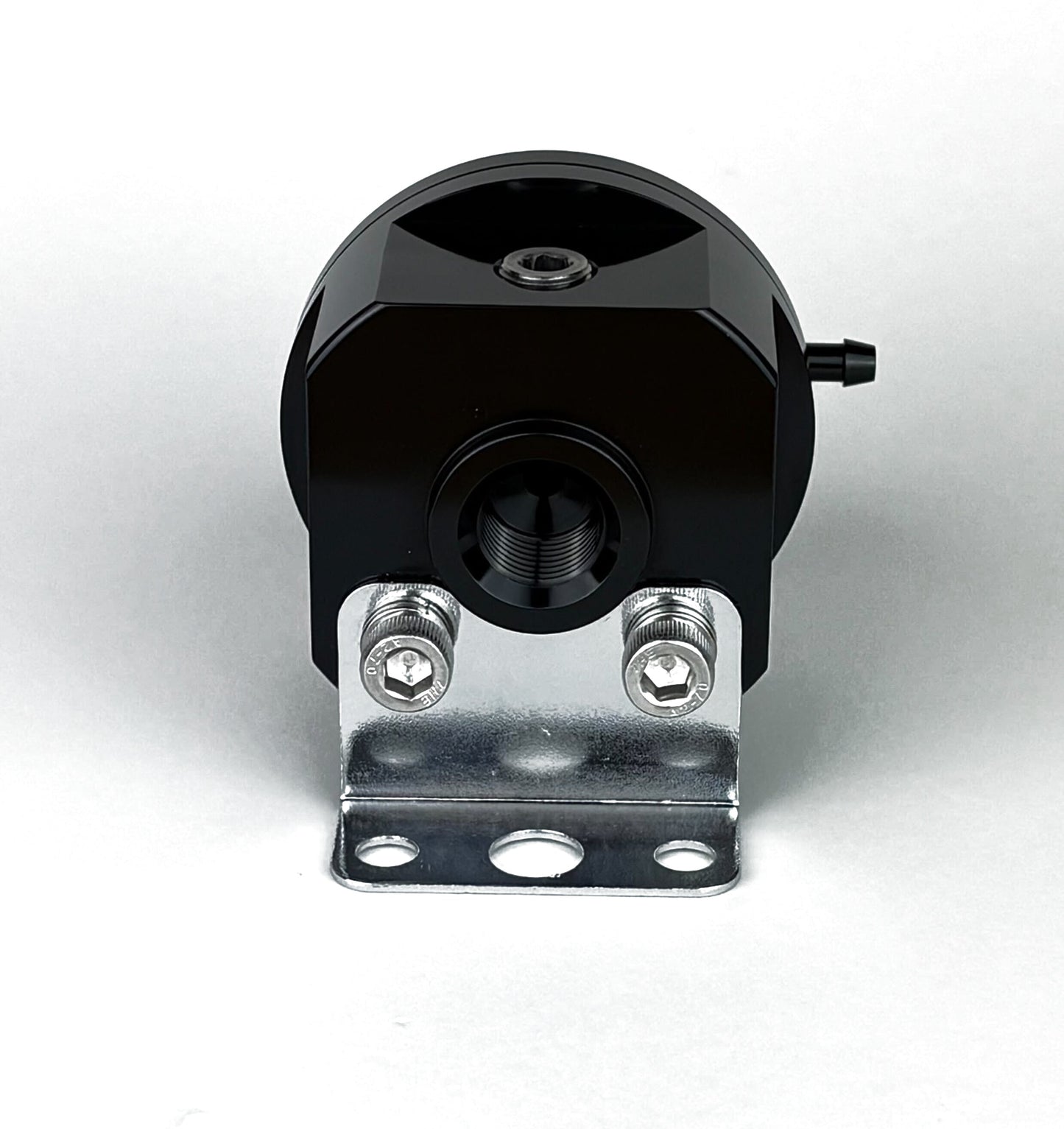 Fuel Pressure Regulator 6AN Adjustable E85 Gas & Diesel Black Billet Aluminum (view 3)