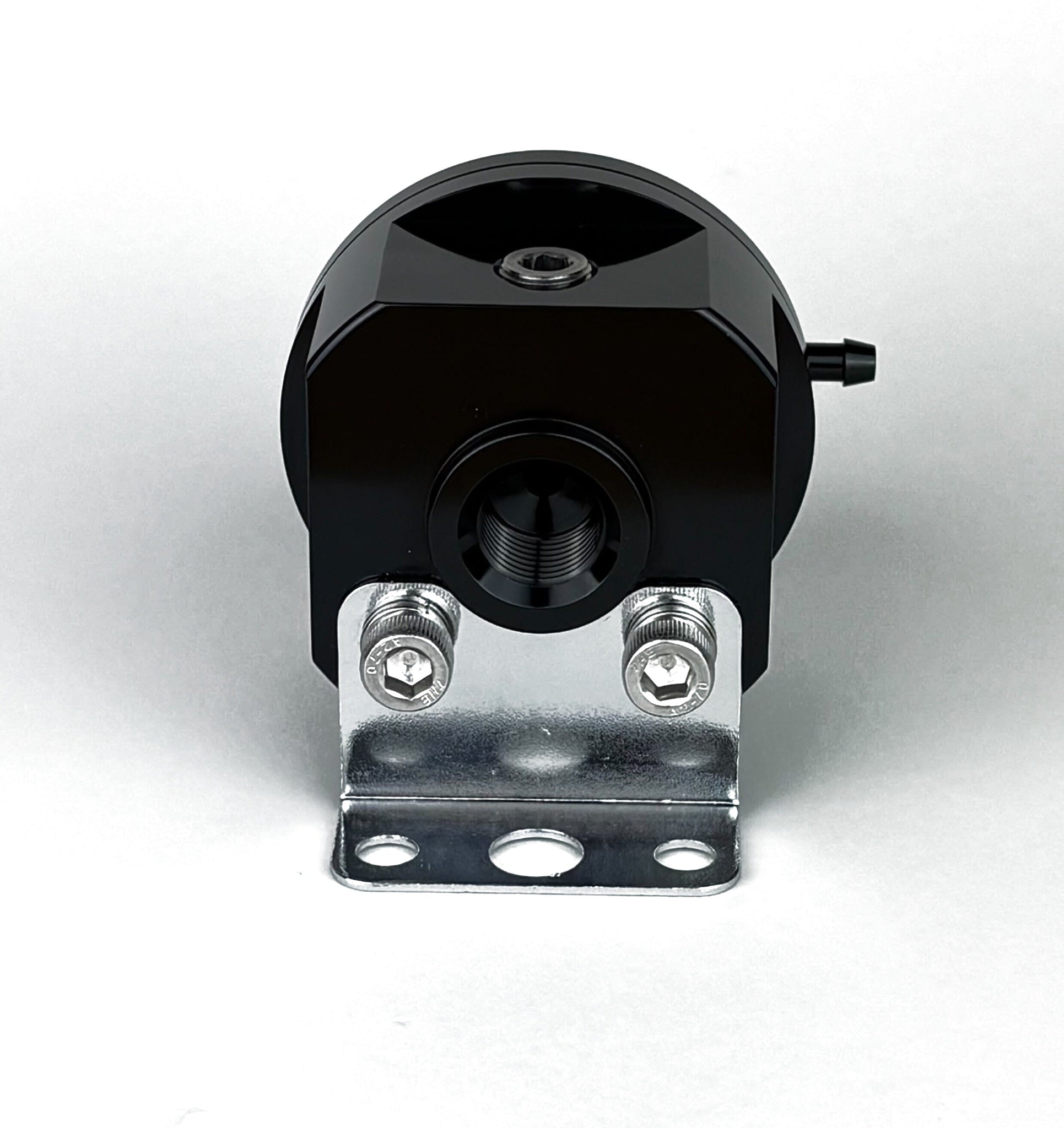Fuel Pressure Regulator 6AN Adjustable E85 Gas & Diesel Black Billet Aluminum (view 3)