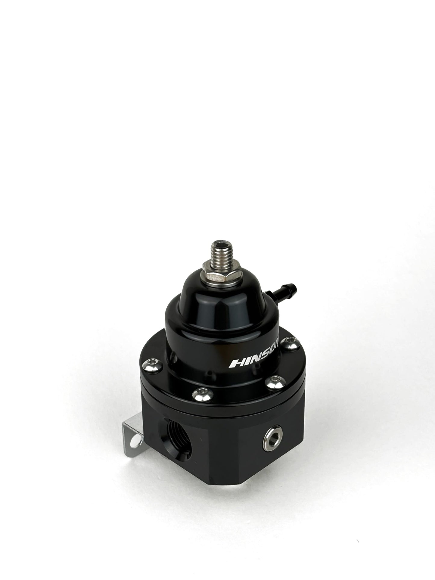 Fuel Pressure Regulator 6AN Adjustable E85 Gas & Diesel Black Billet Aluminum (view 5)