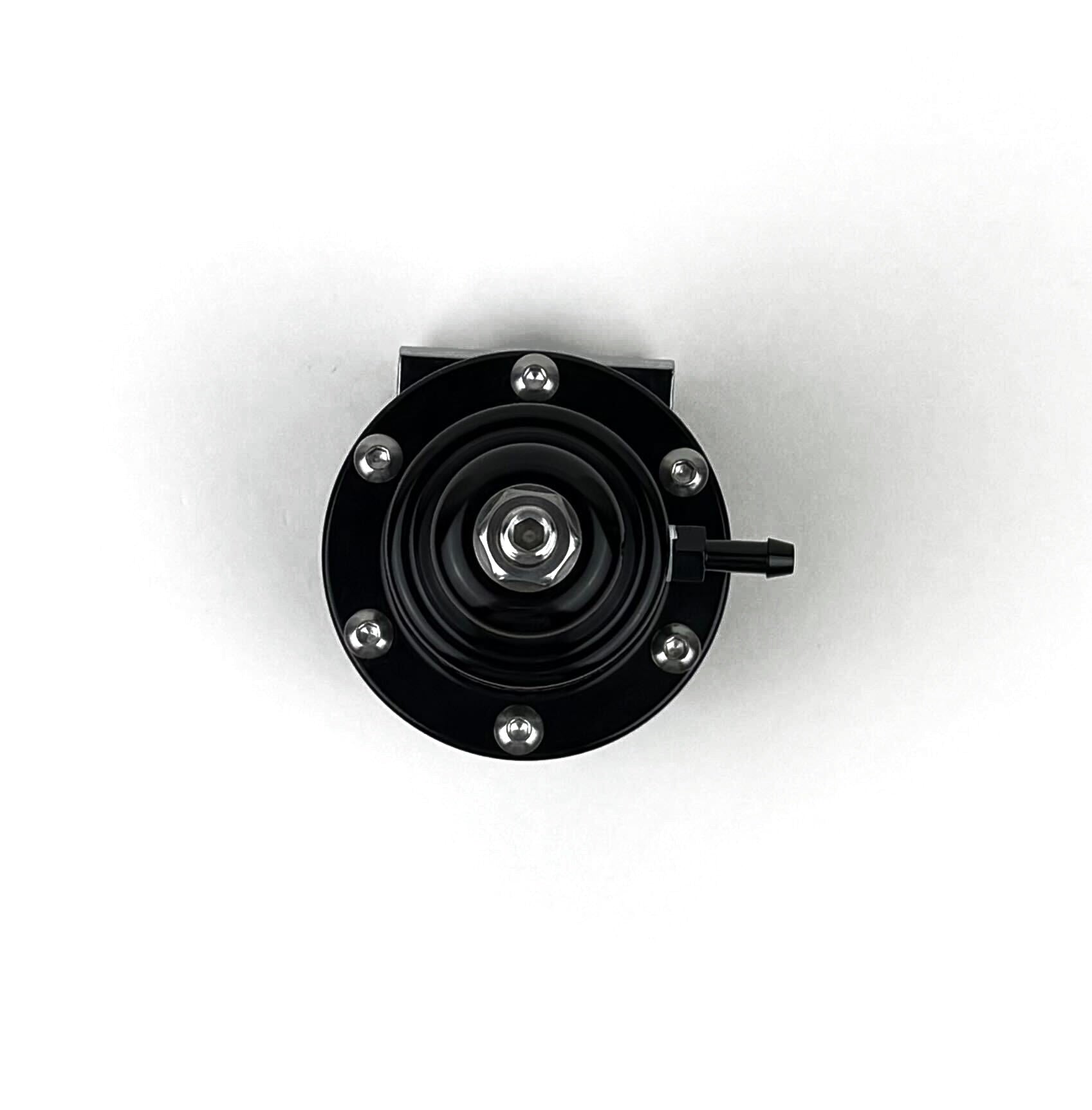 Fuel Pressure Regulator 6AN Adjustable E85 Gas & Diesel Black Billet Aluminum (view 2)
