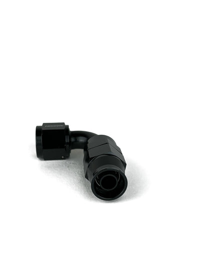 90 AN Hose End PTFE Black E85 Safe (view 2)