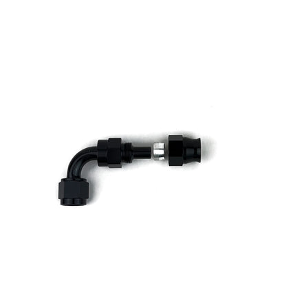 90 AN Hose End PTFE Black E85 Safe (view 6)