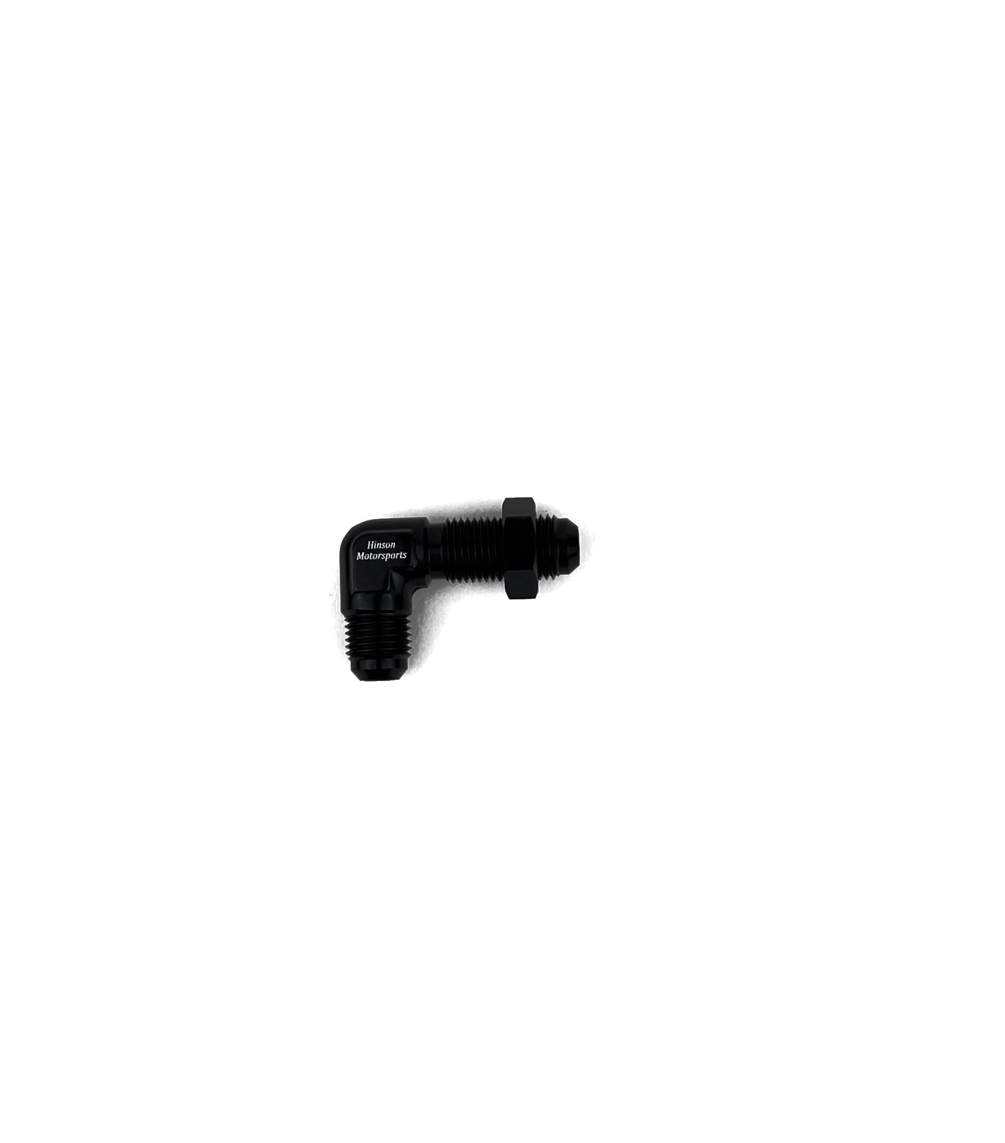 Bulkhead Fitting Black Anodized with Jam Nut & Crush Washers E85 Safe (view 5)