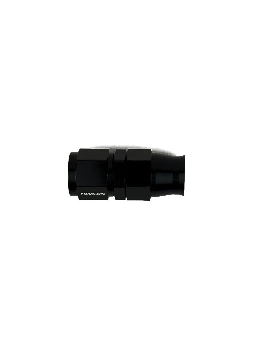 Straight AN Hose End PTFE Black E85 Safe