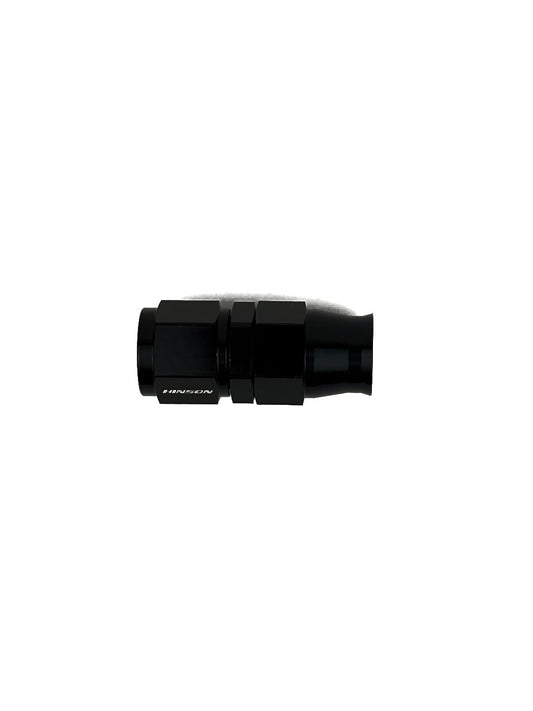 Straight AN Hose End PTFE Black E85 Safe
