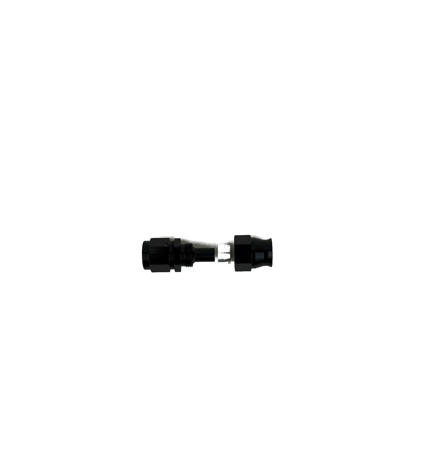 Straight AN Hose End PTFE Black E85 Safe (view 4)