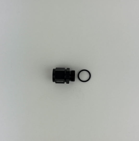 Adapter, -10 AN JIC Female to -10 AN ORB Male, Black