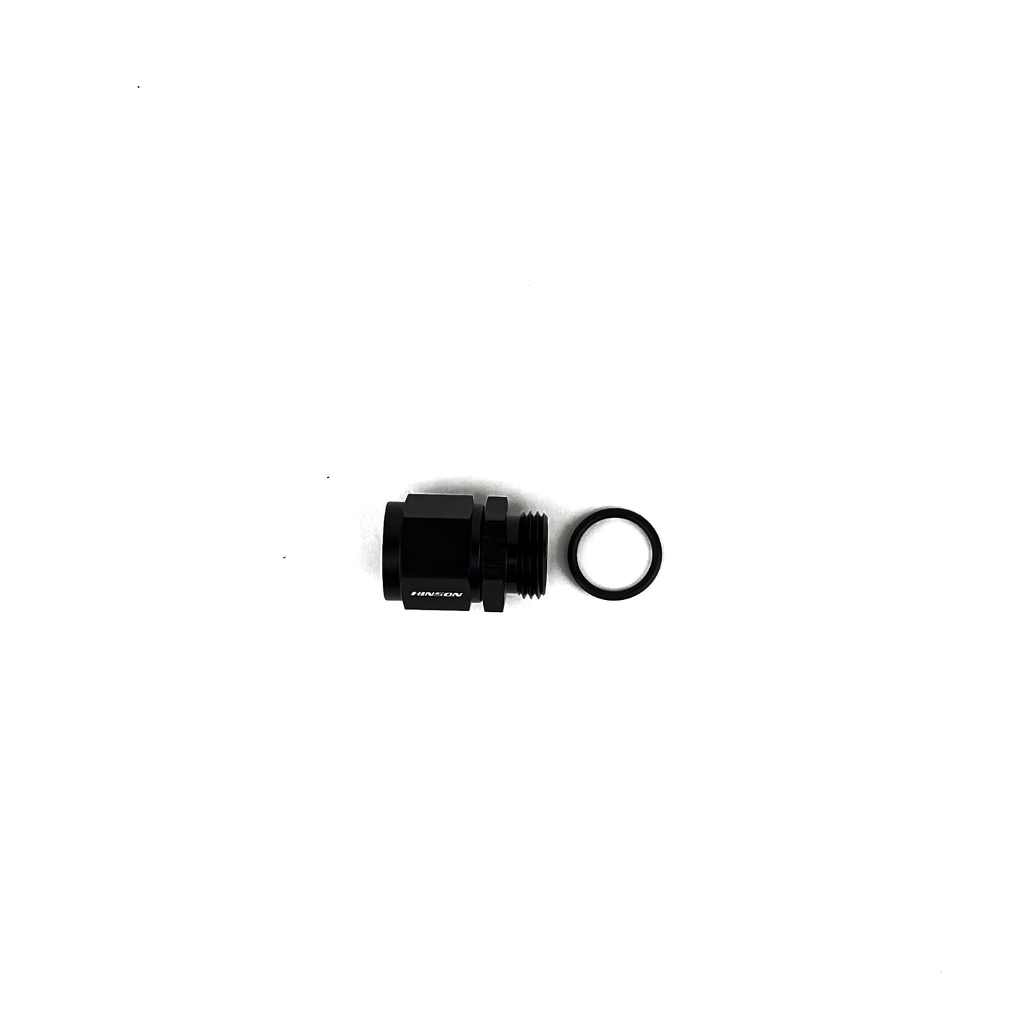 -10 AN JIC Female to -10 AN ORB Male Adapter Black E85 Safe