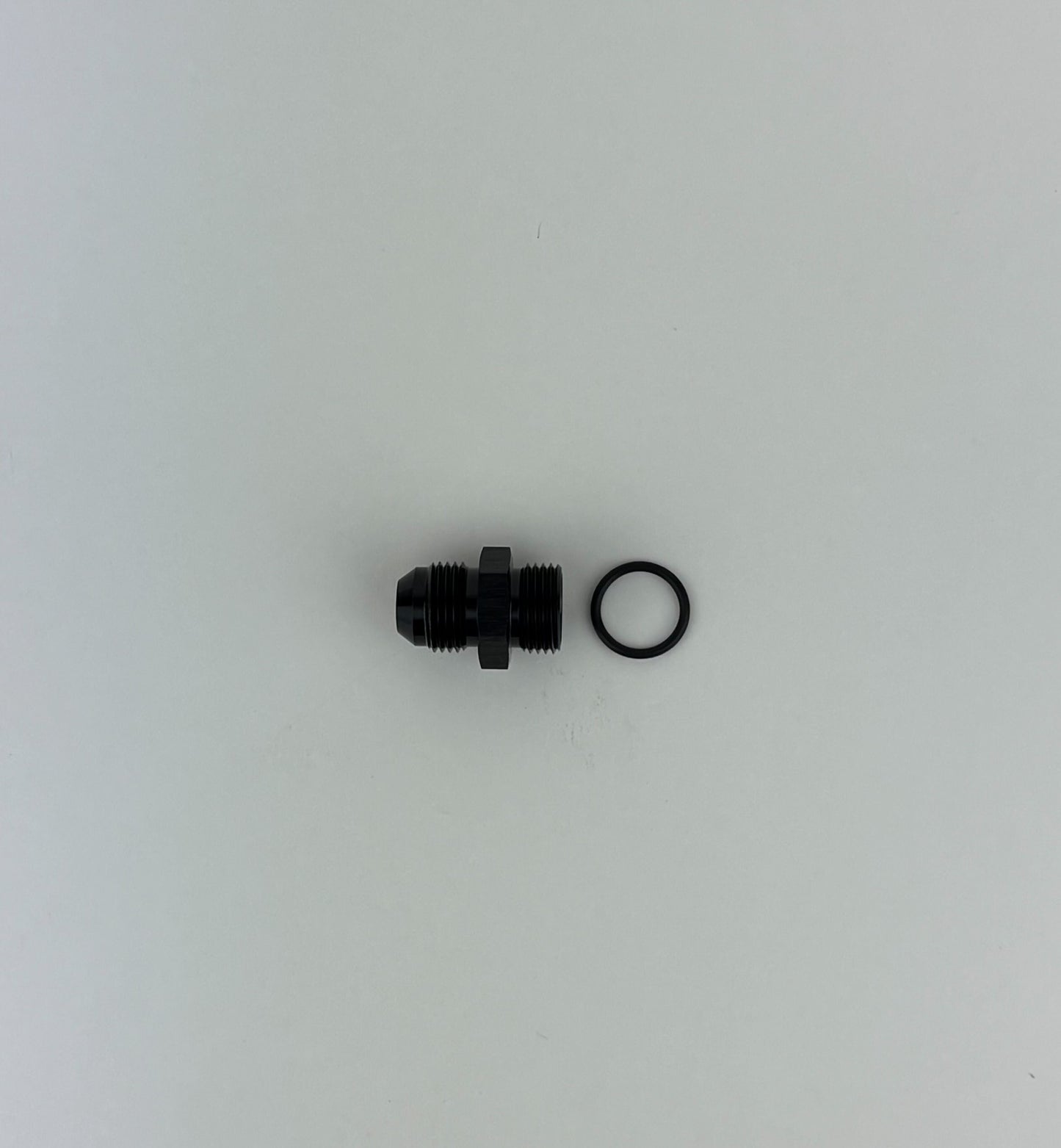Adapter, -8 AN ORB Male to -8 AN JIC Male, Black