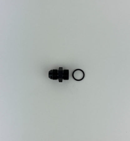 Adapter, -8 AN ORB Male to -8 AN JIC Male, Black