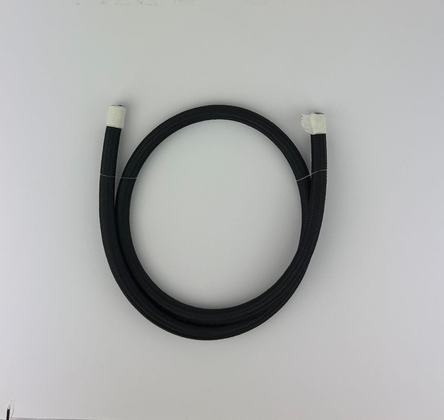 6AN PTFE Fuel Line Black Nylon Braided Hose E85 & Race Fuel Safe (view 2)