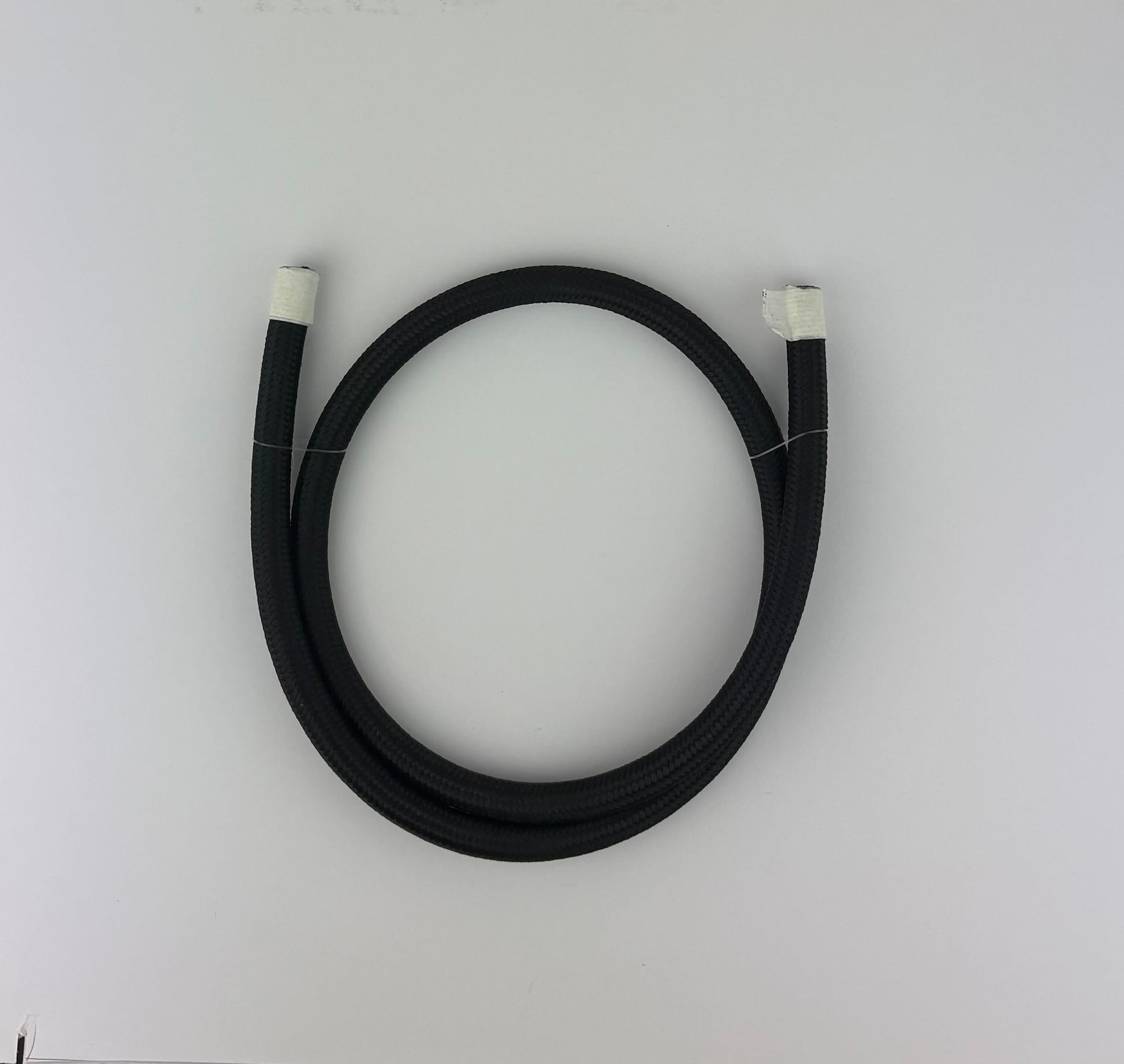 6AN PTFE Fuel Line Black Nylon Braided Hose E85 & Race Fuel Safe (view 2)