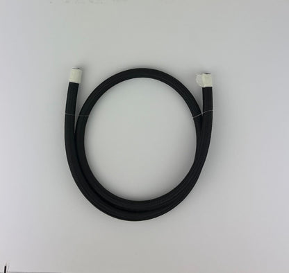 6AN PTFE Fuel Line Black Nylon Braided Hose E85 & Race Fuel Safe (view 2)