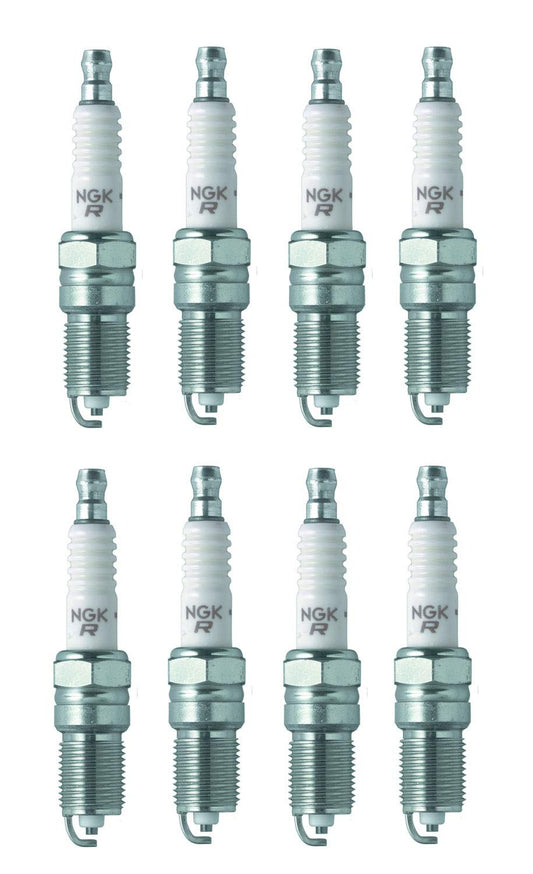 NGK (4177) TR6 Spark Plugs, Pack of 8
