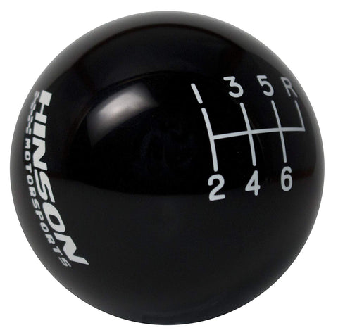 Hinson Motorsports Black Shift Ball 6spd 9/16 - 18 - 7061